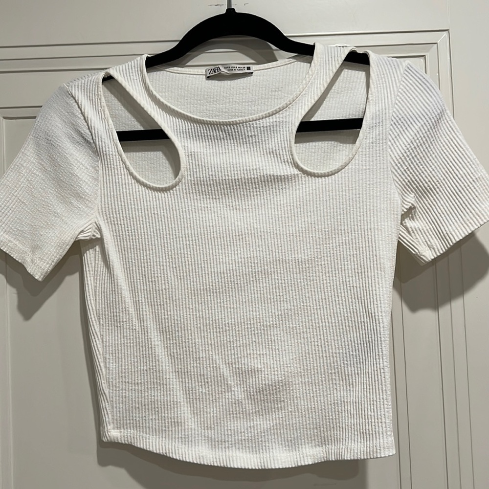 Zara cutout top